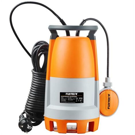 Pompa sommersa per acque nere TP1750 FUXTEC Pompa sommergibile 750W da  giardino per stagni