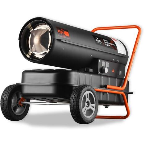 Generatore aria calda a gasolio DH116 ideale per garage e officine, cannone  riscaldante a diesel, termoventilatore