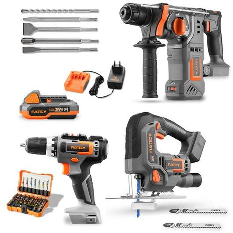Adattatore Trapano Alternativa ABS Kit Attacco Seghetto Alternativo Per Trapano - Adattatore Con 3 Lame Per Legno, Metallo E Materiali Vari Accessori Trapano - 3