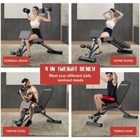 61¡± Adjustable Training Weight Bench