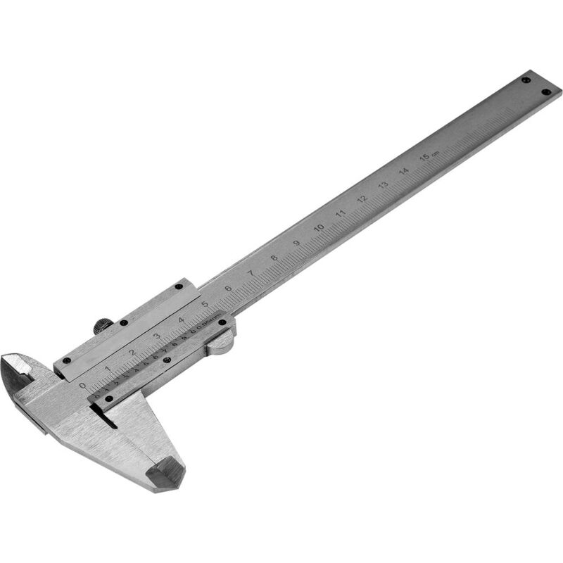 Produktbild von GDQQOYWQT Messschieber 150mm, Mit Feststellschraube, Mit
