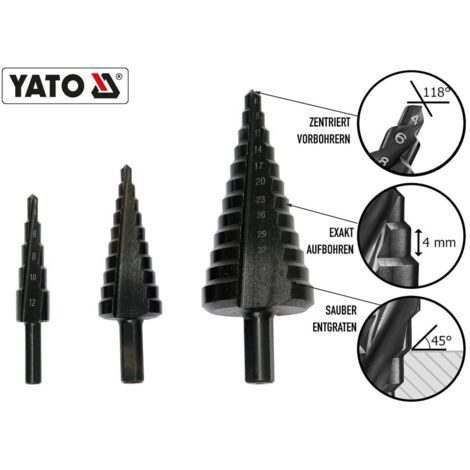 Spiralnut Stufenbohrer-Set HSS-E Co5 Bohrcraft, 133,52 - Foto 3