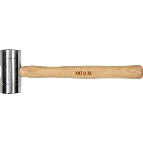 Yato Schonhammer Ausbeulhammer Aluminium Hammer Alu Kopf Ø 30 40 50 mm Alukopf Doppelseitiger Hammer Doppelkopfhammer +Ø 50mm / 580g