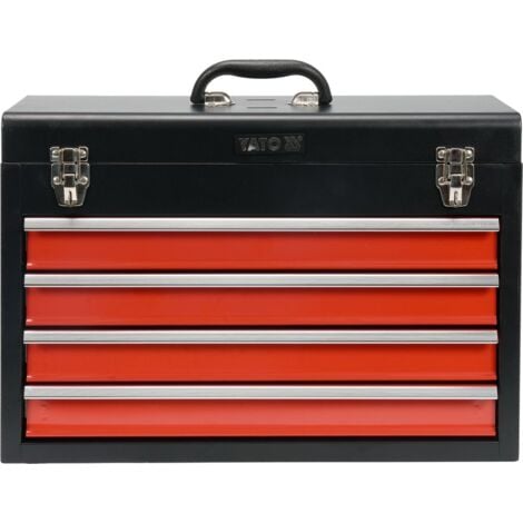 Werkzeugkoffer Werkzeugkiste Werkzeugbox Werkstattkoffer mit 4 Schubladen