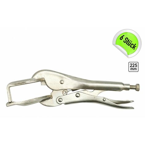 Rohr Gripzange 250 mm 6 Stück