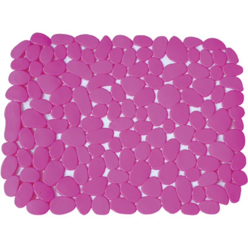Tapis D'évier En PVC Galets - Dimensions 40x31 Cm, Couleur Marron - Protection Et Décoration Pour évier De Cuisine