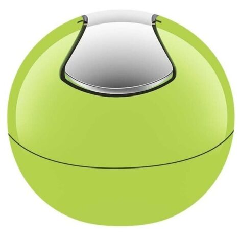 Poubelle à bascule PP BOWL 1L Vert Kiwi Spirella