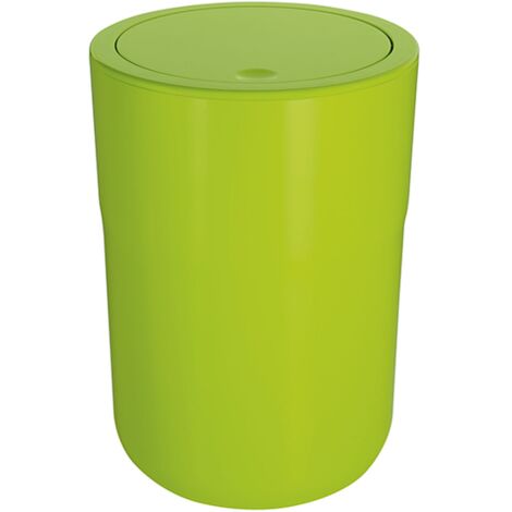 Poubelle à bascule COCCO 5L Vert Kiwi Spirella (1/4)