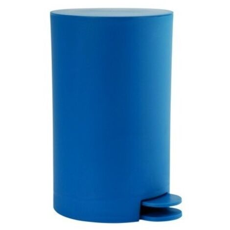 Poubelle à  pédale OSAKI 3L Bleu Foncé MSV