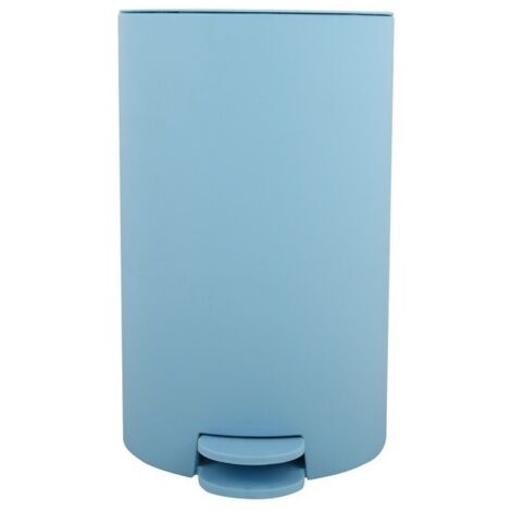 Poubelle à pédale OSAKI 3L Bleu Clair mat MSV