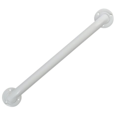 Barre de redressement ou d'appui Acier 40cm Blanc MSV