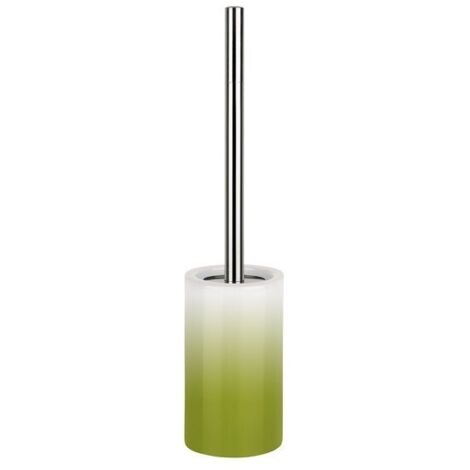 Brosse Wc avec support Céramique TUBE GRADIENT Vert Spirella (1/2)