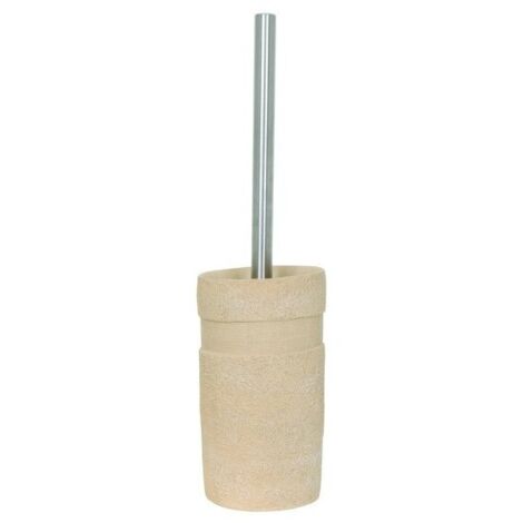 Brosse Wc avec support Polyresine KIRIBATI Sable MSV (1/3)