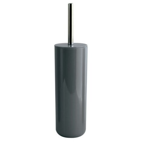 Brosse wc avec support INAGUA Gris Foncé MSV (1/3)