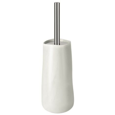 Brosse Wc avec support Céramique SINA Blanc Spirella (1/2)