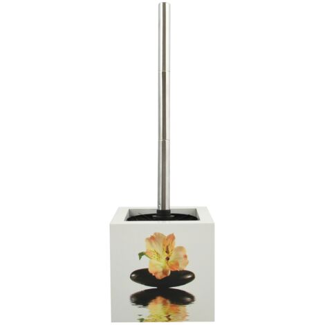 Brosse Wc avec support MDF & Inox Manila MSV (1/3)