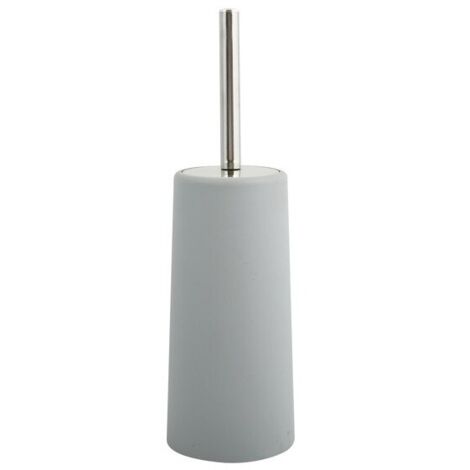 Brosse Wc avec support PP & Inox Gris clair MSV