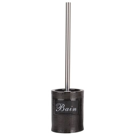 Brosse wc avec support Céramique DINAN Noir MSV (1/2)