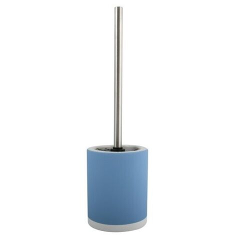 Brosse wc avec support Céramique CAGLIARI Bleu Pastel MSV (1/2)