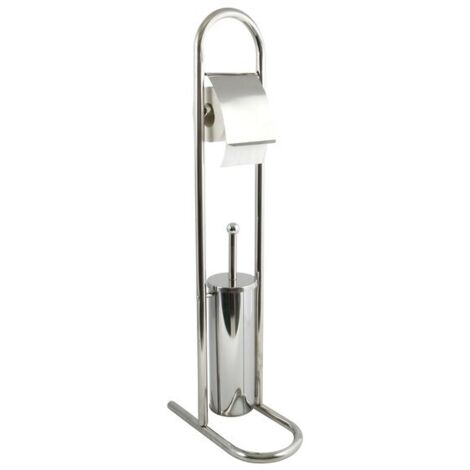 Combiné Wc Inox Gris MSV (1/7)