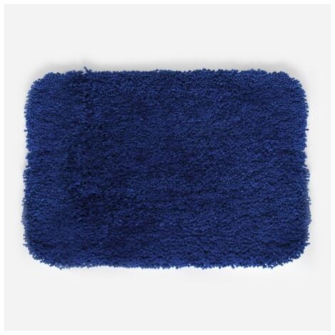 Spirella Tapis de bain Microfibre HIGHLAND 55x65cm Bleu Marine