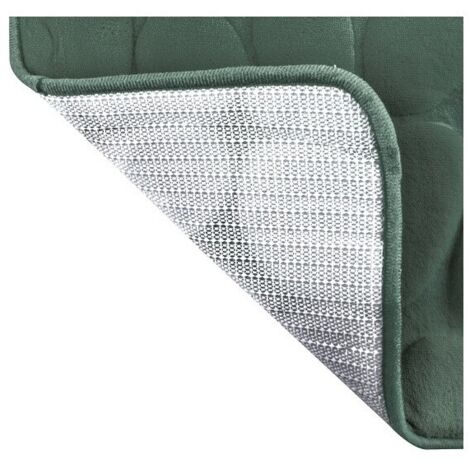 Tapis de bain Microfibre PEBBLE 50x80cm Vert MSV