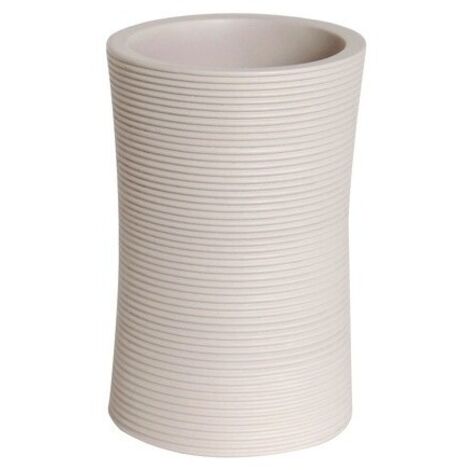 Gobelet polyrésine JAIPUR Beige MSV