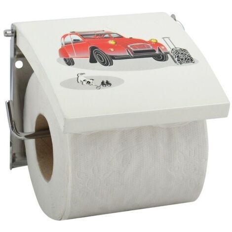 Porte-rouleau WC Chromé Sur Pied – Rangement Pratique Pour Papier Toilette, Design Gris Argenté - 9