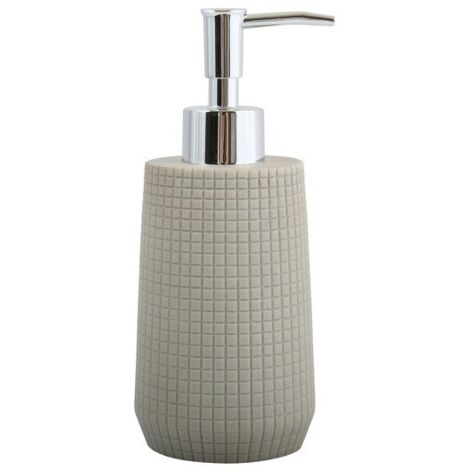 Distributeur de savon Polyrésine NORDEN Gris Clair MSV (1/3)