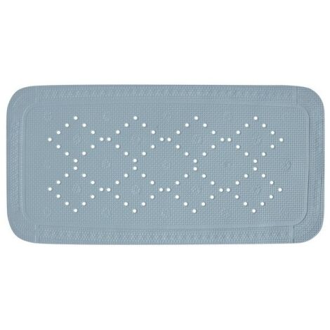 Tapis Fond de baignoire  PVC ALASKA 91x36cm Gris Clair Spirella
