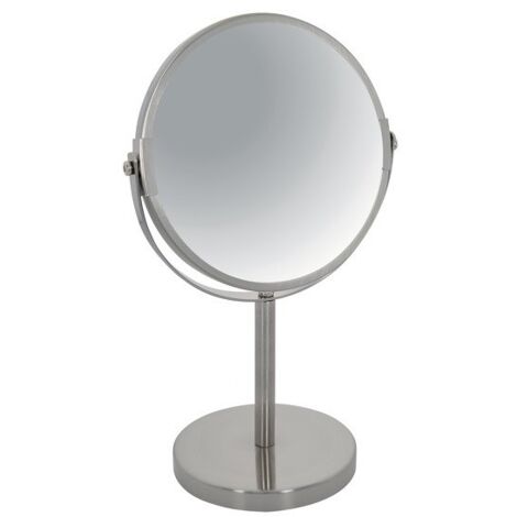 Miroir grossissant sur pied Acier SYDNEY Brossé Spirella