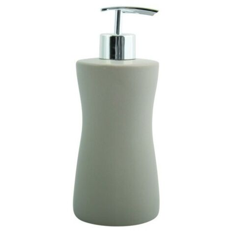 Distributeur de savon Céramique PALMA Taupe MSV (1/3)