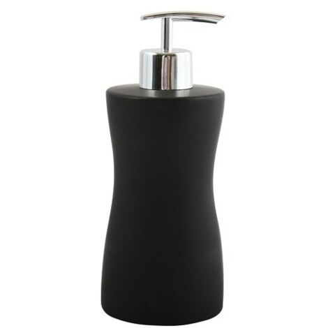 Distributeur de savon Céramique PALMA Noir MSV (1/3)