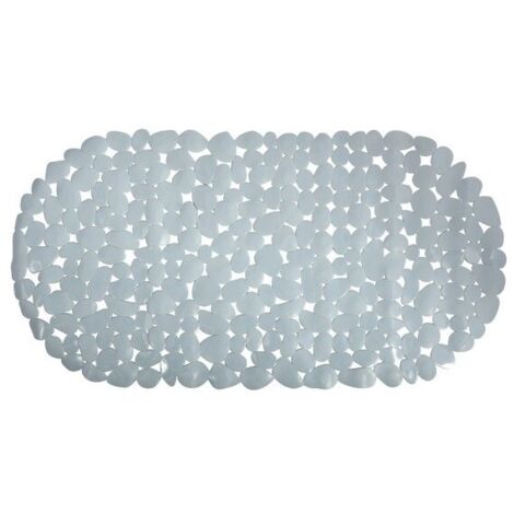 Tapis Fond de baignoire PVC GALETS 39x99cm Gris MSV