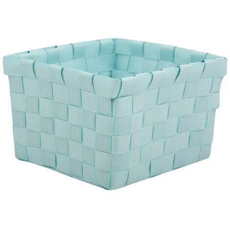 Panier de rangement 14x14x9cm Vert Pastel MSV (1/3)