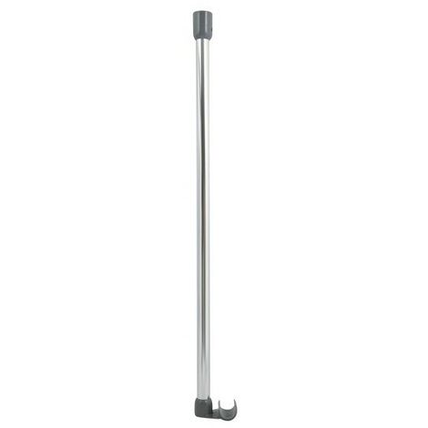 Suspente pour Barre de douche d'angle Alu 60cm Chromé MSV