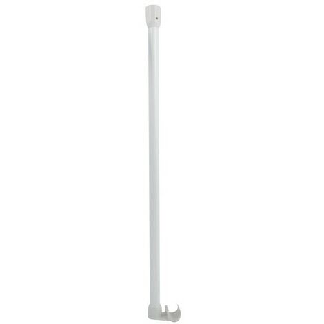 Suspente pour Barre de douche Alu 60cm Blanc MSV