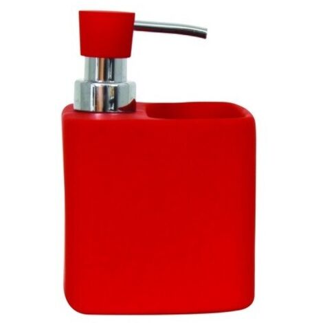 Distributeur de savon MSV en couleur rouge
