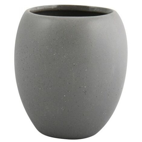 Gobelet Céramique BALI Gris aspect pierre MSV