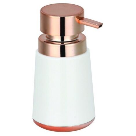 Distributeur de savon LENA Blanc et cuivré MSV
