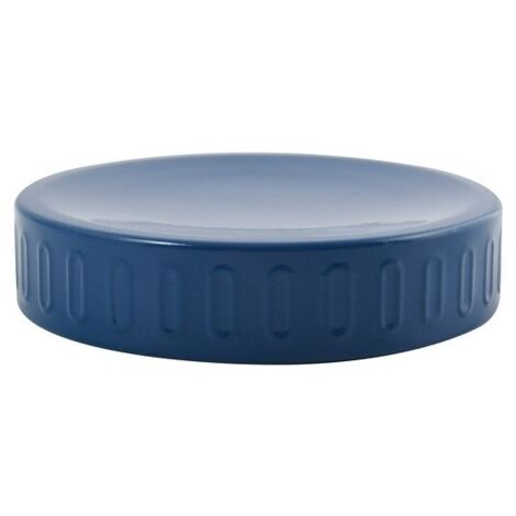 Porte Savon Acier HABANA Bleu Foncé MSV (1/2)