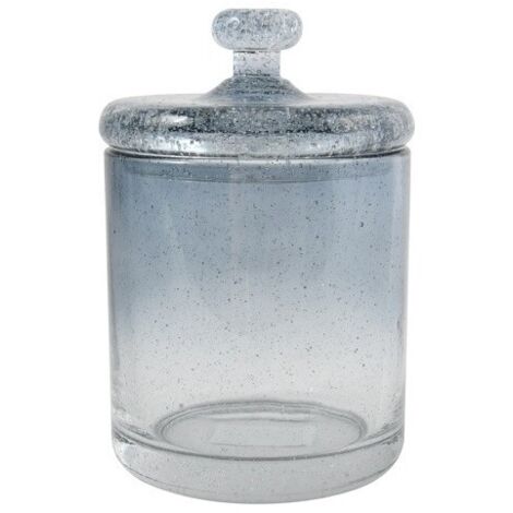 Boite à  cotons HARRIET Bleu Transparent MSV (1/2)