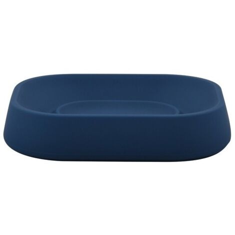 Porte Savon ASTI Soft touch Bleu Foncé MSV (1/3)