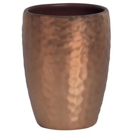 Gobelet Céramique DARWIN HAMMERED Cuivré Spirella