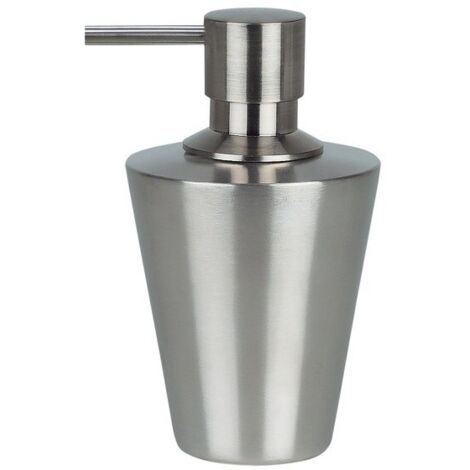 Distributeur de savon Inox MAX LIGHT Gris Spirella (1/2)
