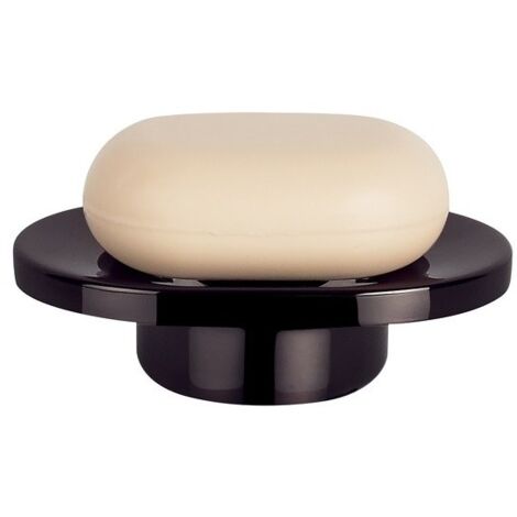 Porte savon Inox NYO Noir titan Spirella (1/2)