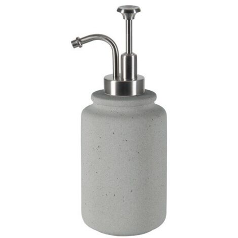 Distributeur de savon Céramique CEMENT Gris Spirella (1/5)
