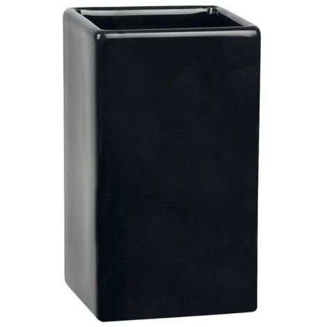 Goblet Ceramique QUADRO Noir Spirella (1/3)