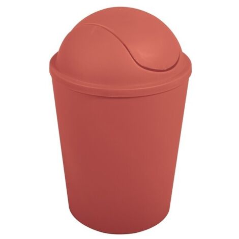 Poubelle à bascule AKO 5,5L Terracotta MSV (1/5)