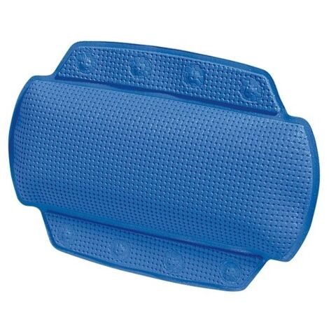Coussin De Baignoire Spirella Alaska PVC 32x23cm Noir - Confort Et Antidérapant